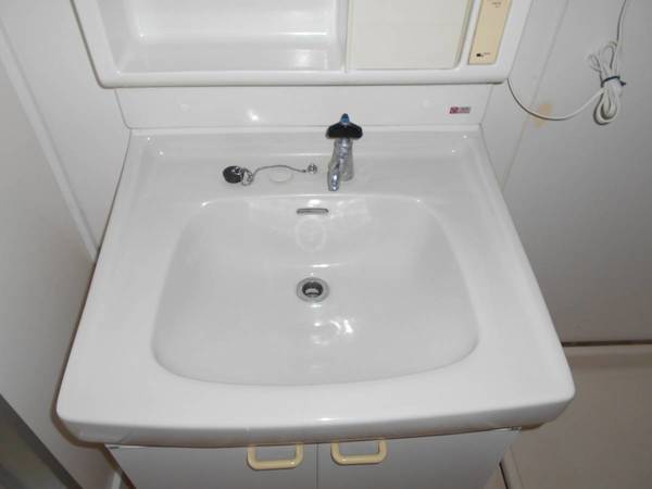 洗面設備　ビレッジハウスの同一物件・同一タイプの間取りの写真です
