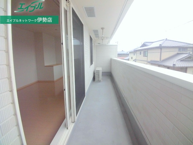 バルコニー　同タイプの部屋写真です