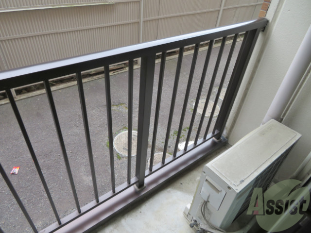 バルコニー　バルコニーからの景色を撮ってみました～。
