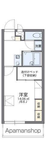レオパレスPAPAの間取り写真
