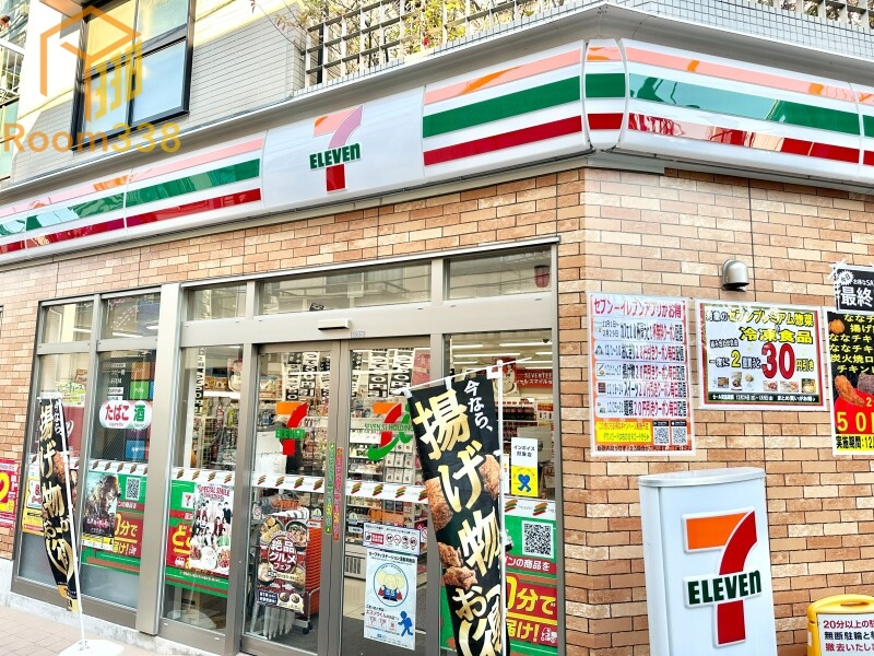 コンビニ　セブンイレブン東中野銀座通り店（コンビニ）まで466m