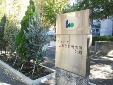 公園　しおかぜ橋塩浜公園（公園）まで663m