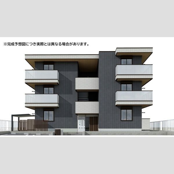 建物外観　外観パース