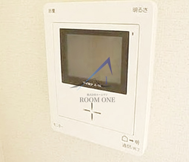 セキュリティ　モニター付きインターホンです。