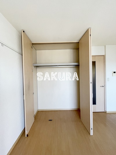 収納　お荷物の多い方でも安心のクローゼット付き♪