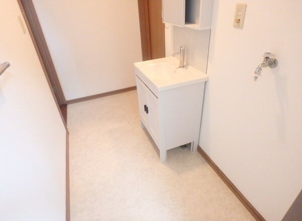洗面設備　図面と現状に相違がある場合には現状を優先
