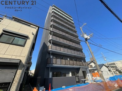 建物外観　宅配ボックス付きで不在時にも便利！