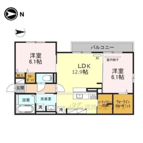 LEGRANDAMENITYHILLEAの間取り写真