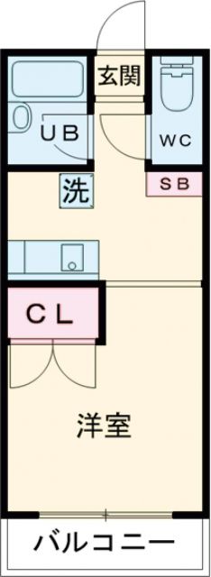 パール西久保の間取り写真