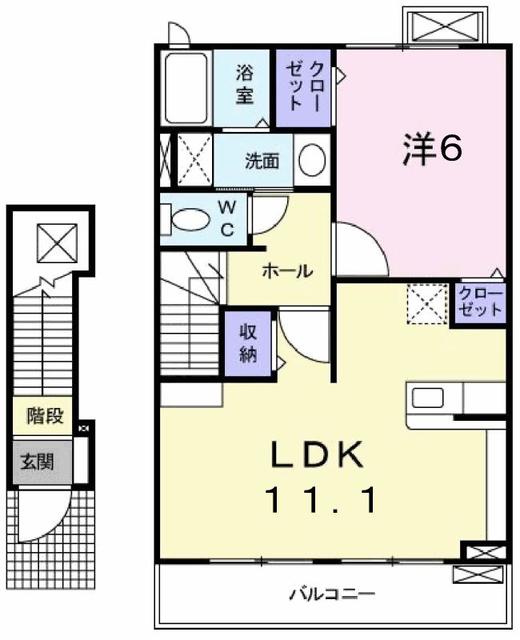 ＪＲ東海道本線 沼津駅 バス乗車時間：7分 最寄りバス停で下車 徒歩1分 2階建 築15年の間取り写真