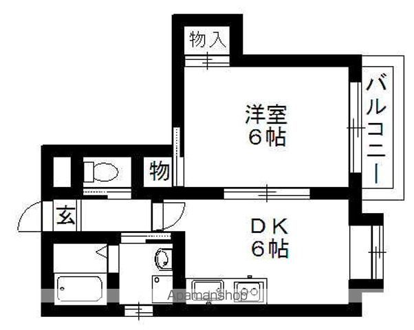 NEO FLATS TATUMIの間取り写真