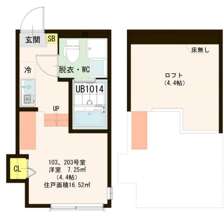 corretaの間取り写真