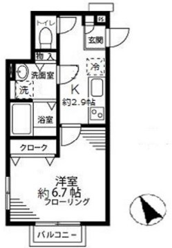 ベルヴェデーレ TK2の間取り写真