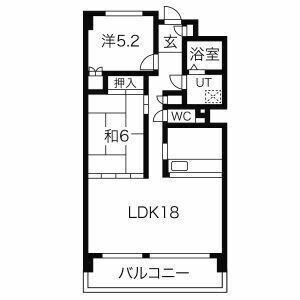 アベニュー青山の間取り写真
