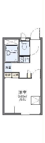 レオパレス陽光の間取り写真