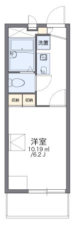 レオパレス花水木二番館の間取り写真