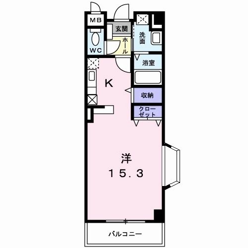 セレンディピティ O・Vの間取り写真