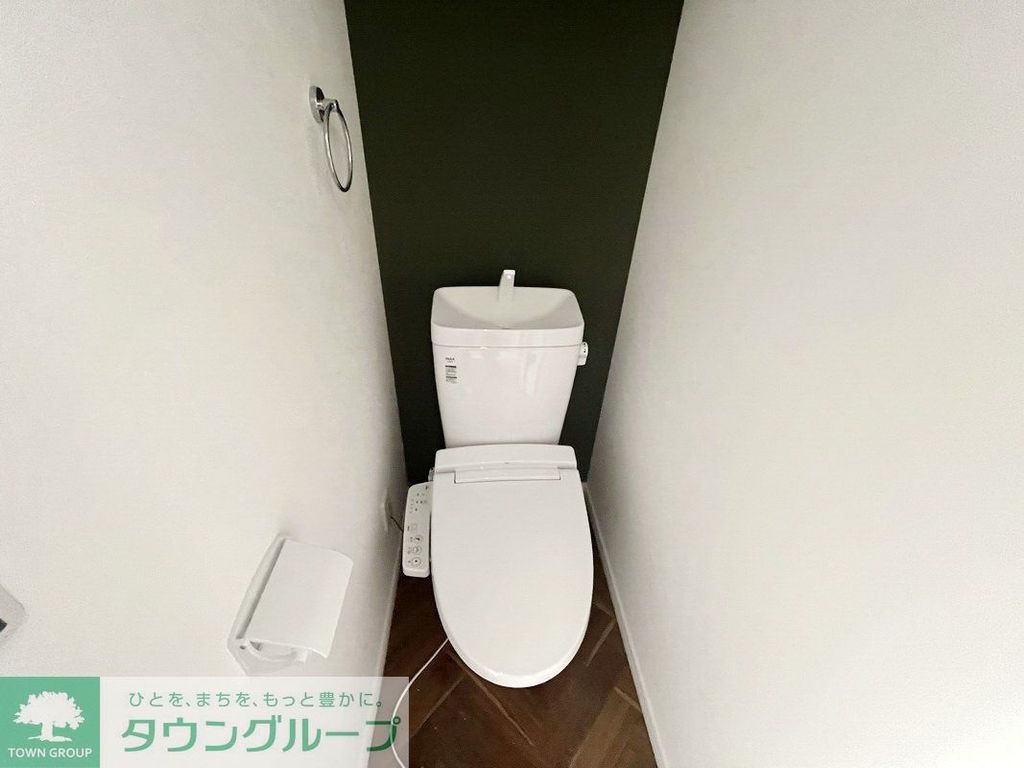 トイレ　建築工事中