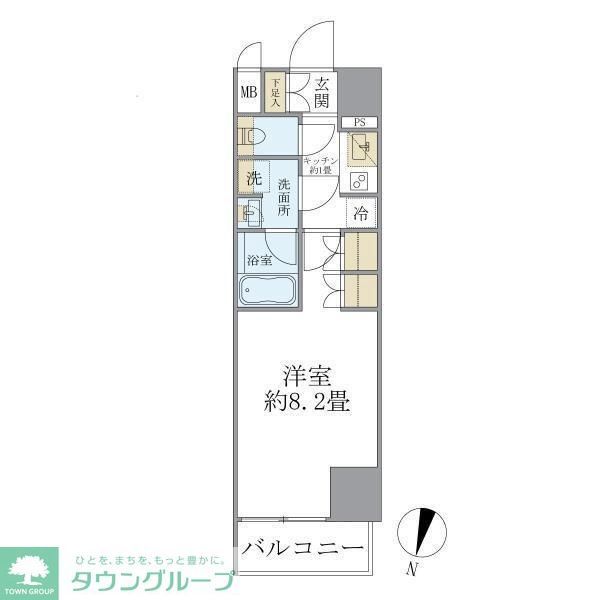 アーバンパーク亀有の間取り写真