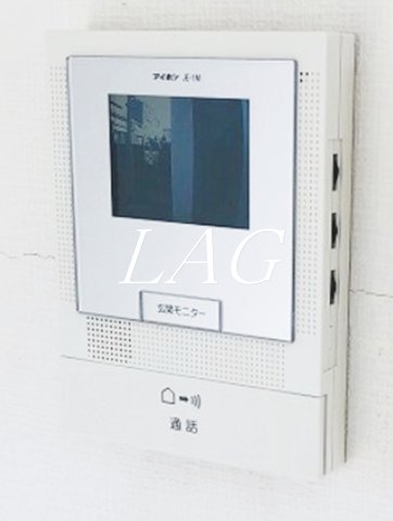 セキュリティ　モニター付きインターフォンです。