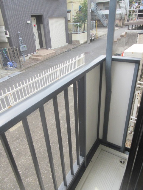 バルコニー　南西向きのバルコニー
