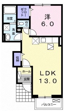 カームセイIIIの間取り