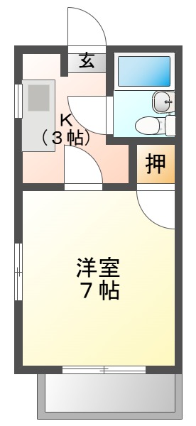 コスモハイツ_間取り_0