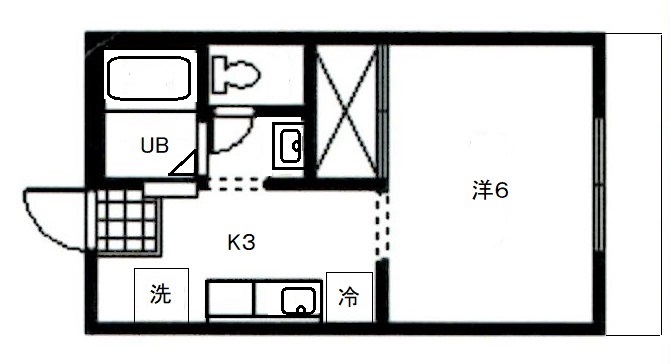 ベアーズ中庄の間取り