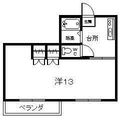 キャッスルＴIIの間取り