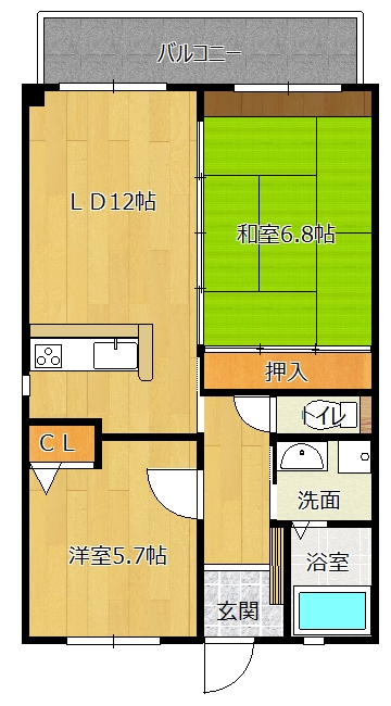 志井ガーデンヒルズの間取り