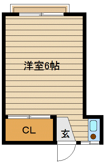 大田区西蒲田のマンションの間取り