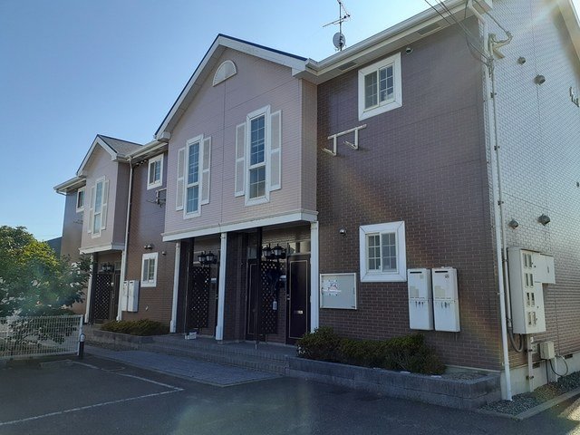 広島県福山市神辺町字十九軒屋（アパート）の賃貸物件の外観