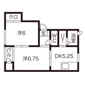 サンフラワー幸の間取り