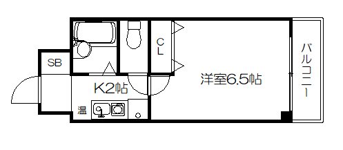 二条ＣＵＢＥの間取り