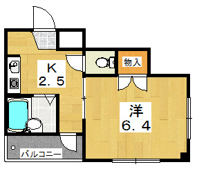 リヴィエール樟葉の間取り