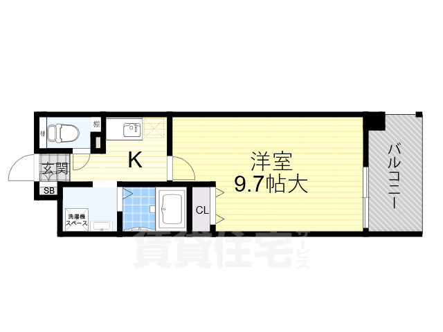 枚方市川原町のマンションの間取り