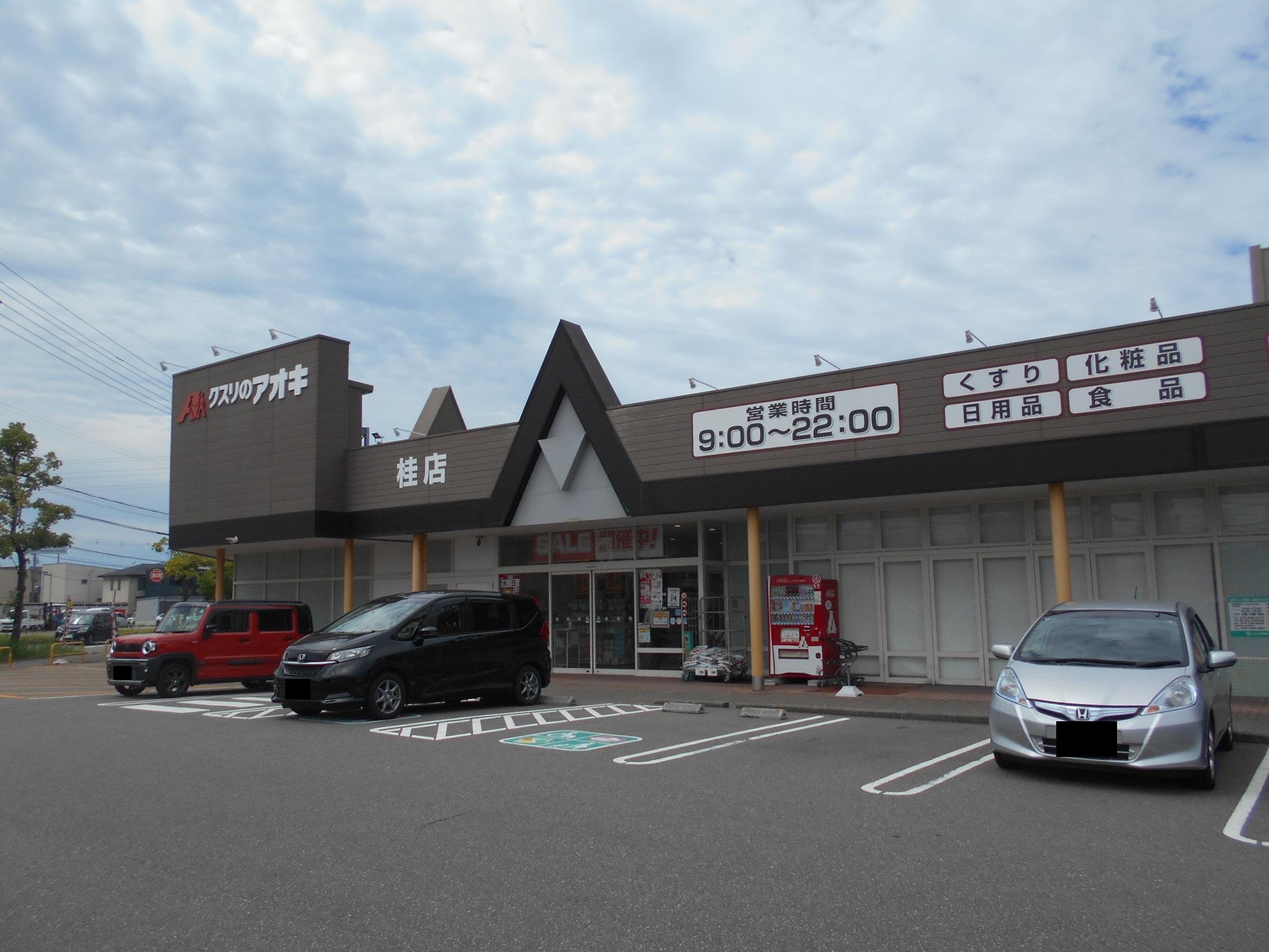 ドラックストア　クスリのアオキ桂店（ドラッグストア）まで1515m