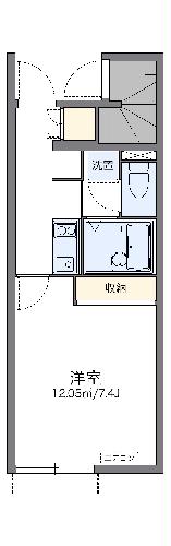 レオネクストロッソ　ナカハマの間取り