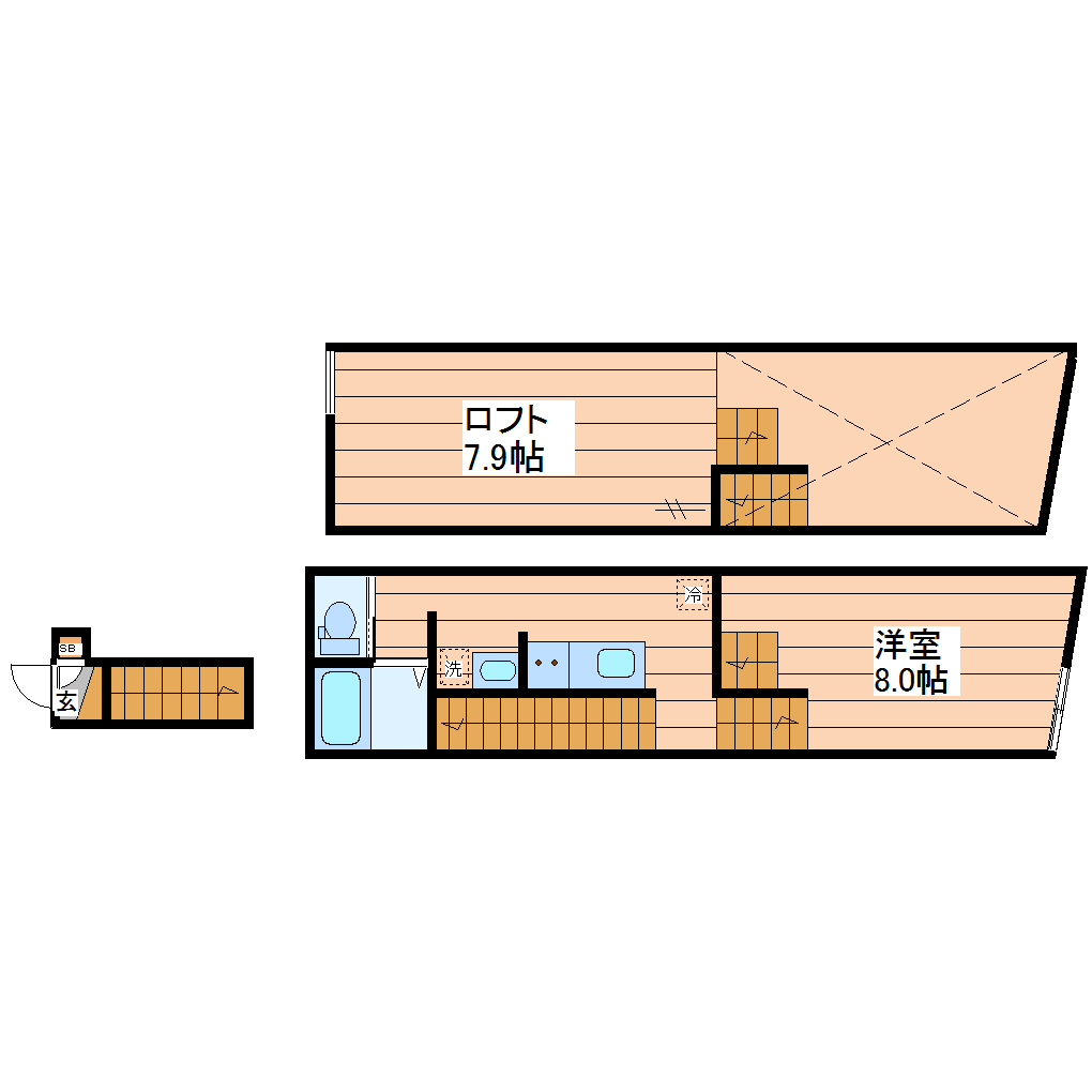 kankuro中倉の間取り