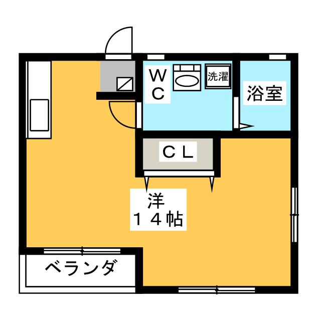 メゾニティ小笹の間取り