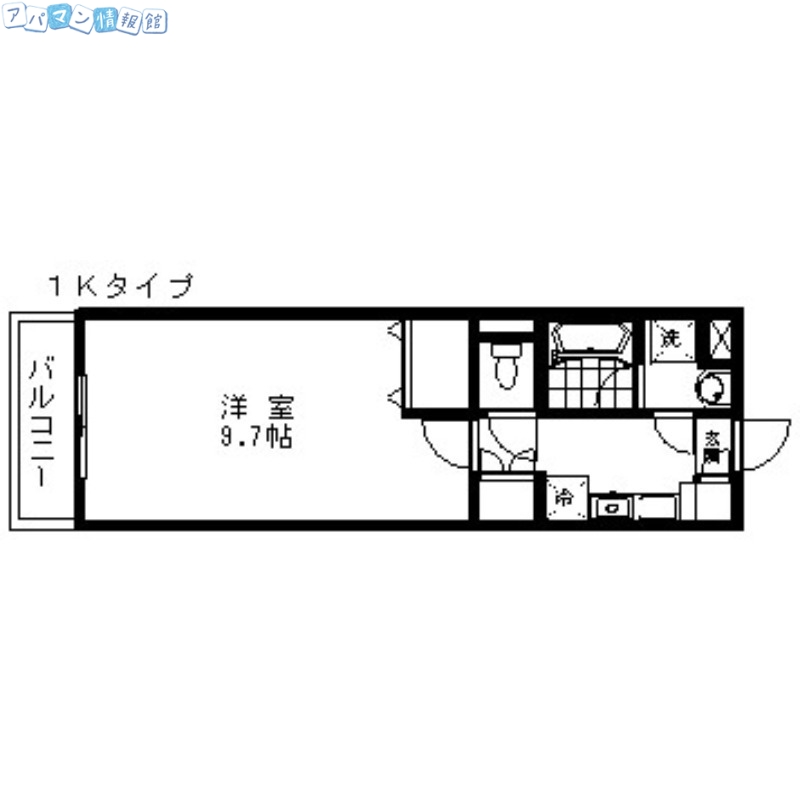 ボナール浜松WESTの間取り