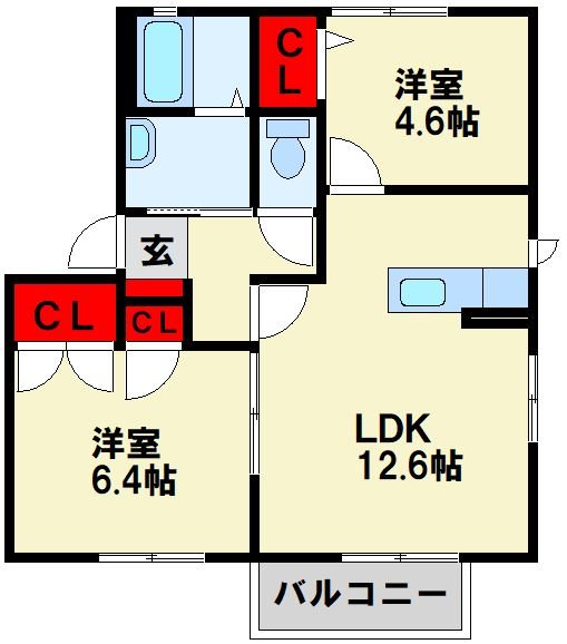 パークサイトVの間取り