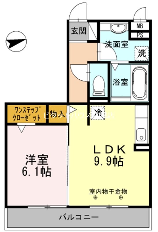 【ラフィネ南町の間取り】