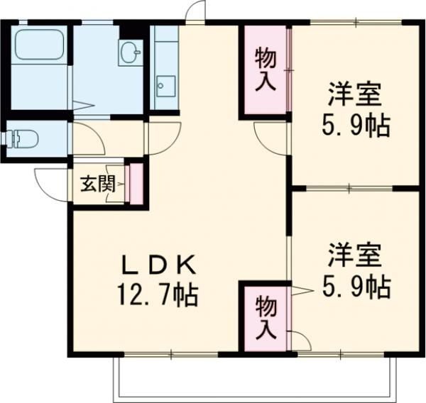 シャルマンエルの間取り