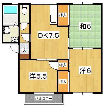 【高橋コーポの間取り】