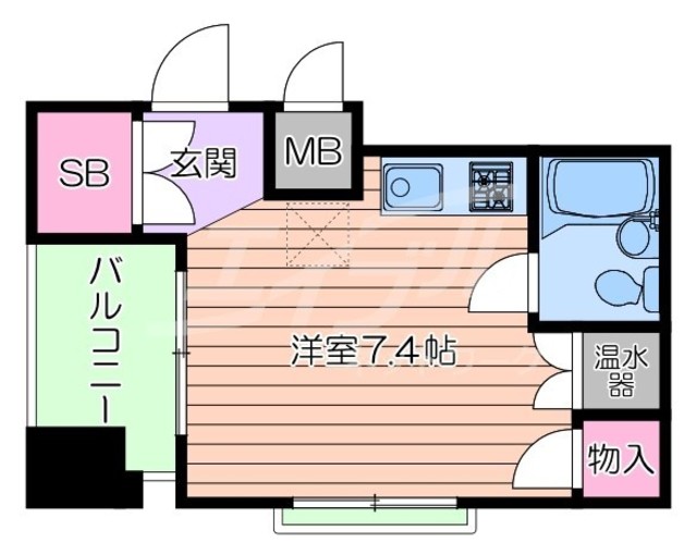 ライオンズマンション東本町第2の間取り