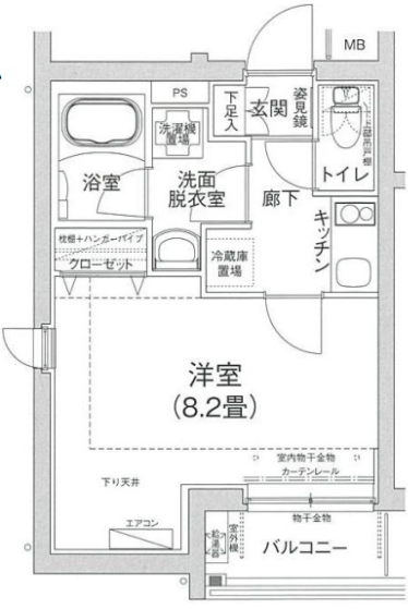 アイルグランデ池袋ノースの間取り