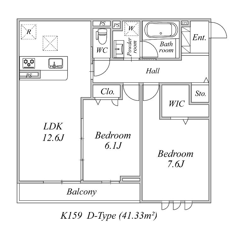 LANDSの間取り