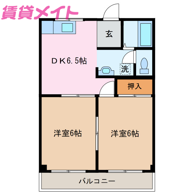 センチュリーマンションの間取り