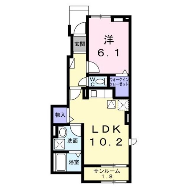 ルリアン・川和台IIの間取り